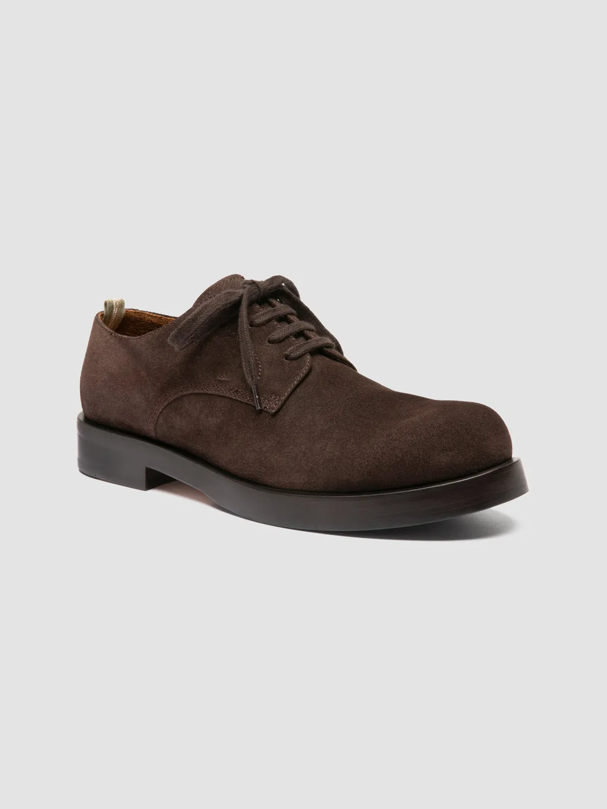 Workday Shoes BULLA 001 - Brown Suede Derby Shoes