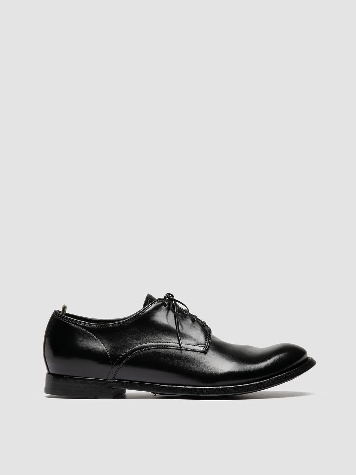 Flexibility Boost Energy Step ANATOMIA 060 - Black Leather Derby Shoes
