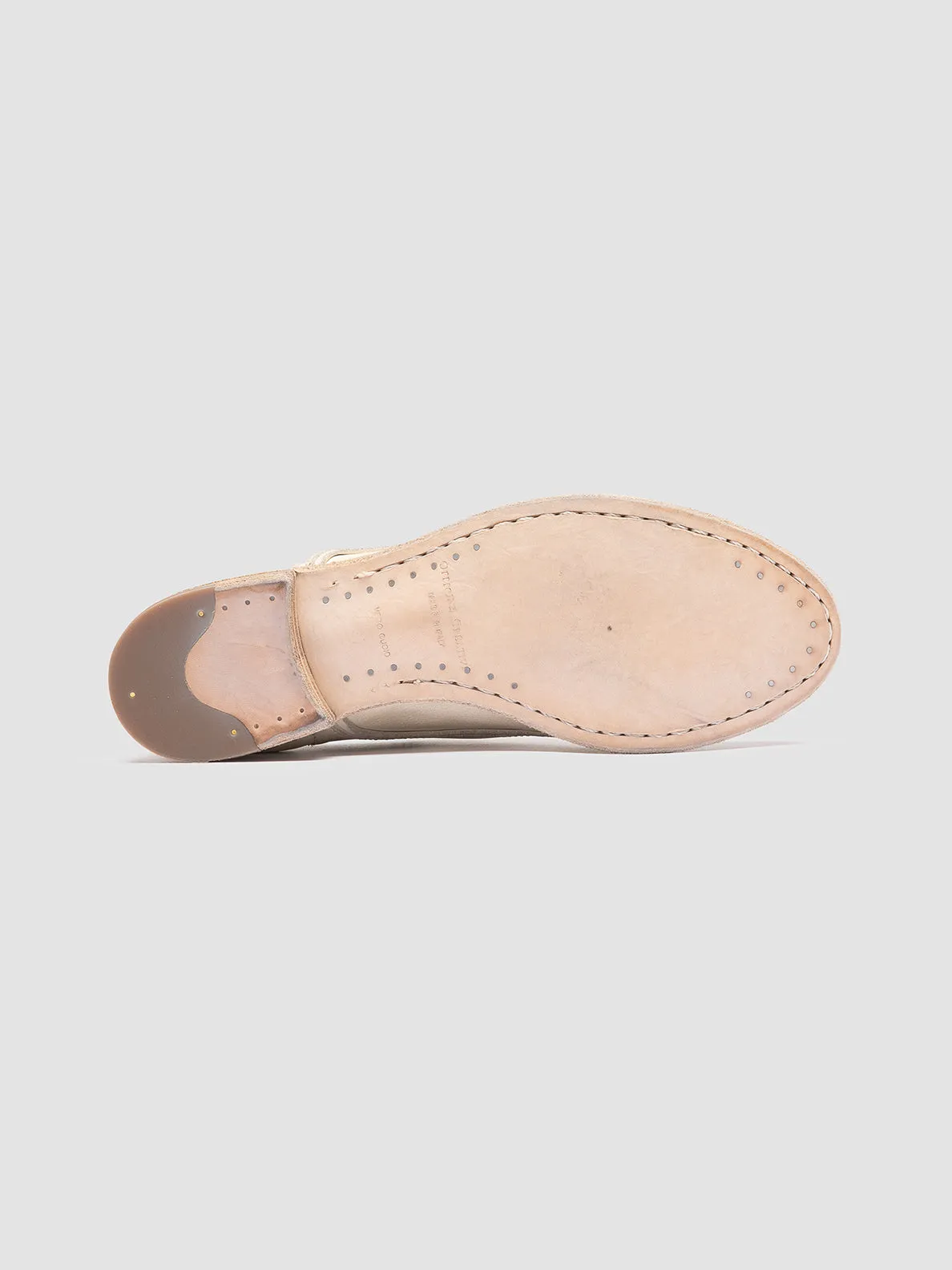 Effortless Style LEXIKON 550 - White Leather Derby Shoes
