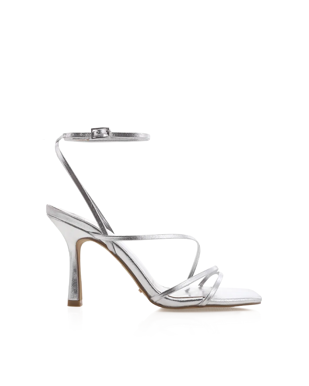 SYLVIA - SILVER METALLIC Ergonomic Design Padded collar