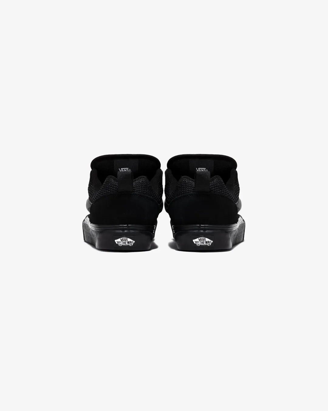 Vans Knu Skool ??Total Black/Gum Sneakers men's shoe style