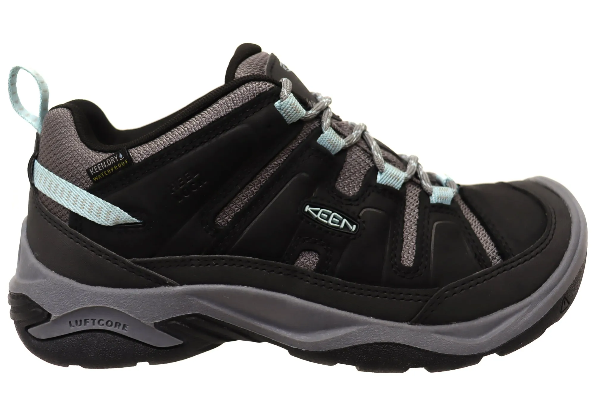 Party Mood Keen Circadia Waterproof Womens Leather Wide Fit Hiking Shoes