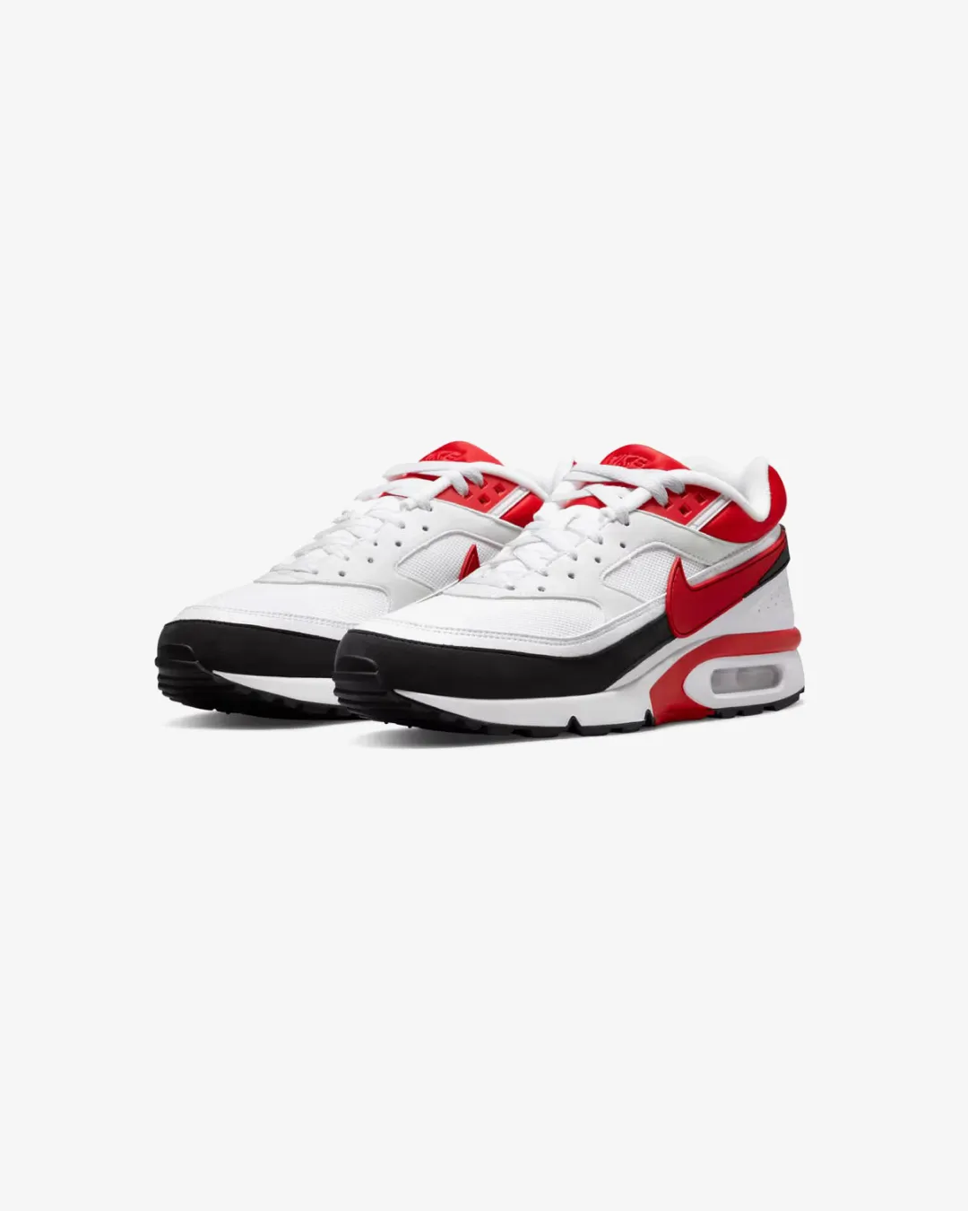 Male exercise shoes Nike Air Max BW "Fire Red?? Sneakers