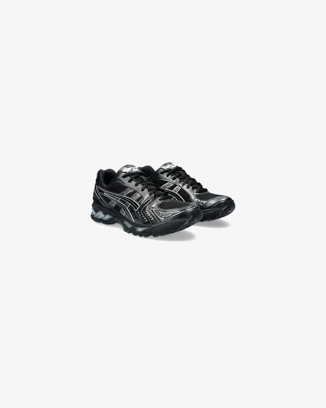Ventilated Design Soft Interior ASICS Gel Kayano 14 ??Black/Silver?? Sneakers
