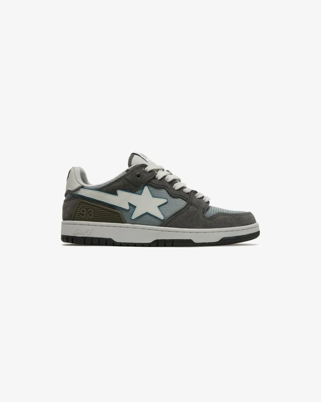 A Bathing Ape Bape SK8 Sta Stadium Goods Claremont Blue off - road running shoe capability