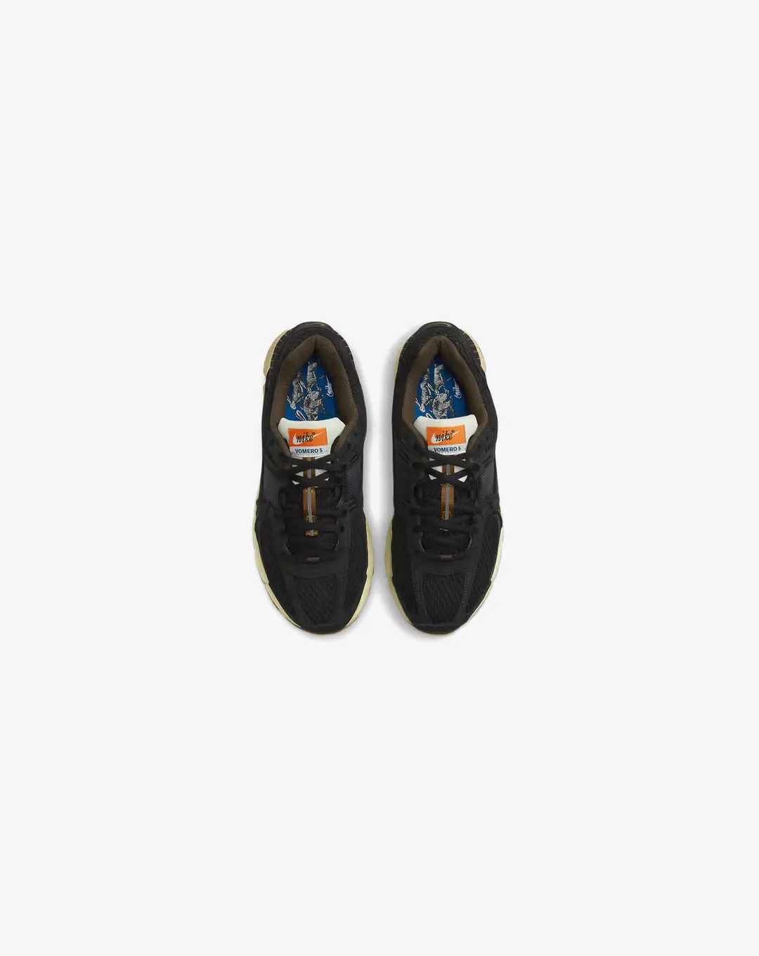 Satin Glow Sky Blue Nike Zoom Vomero 5 "Black Sesame" Sneakers