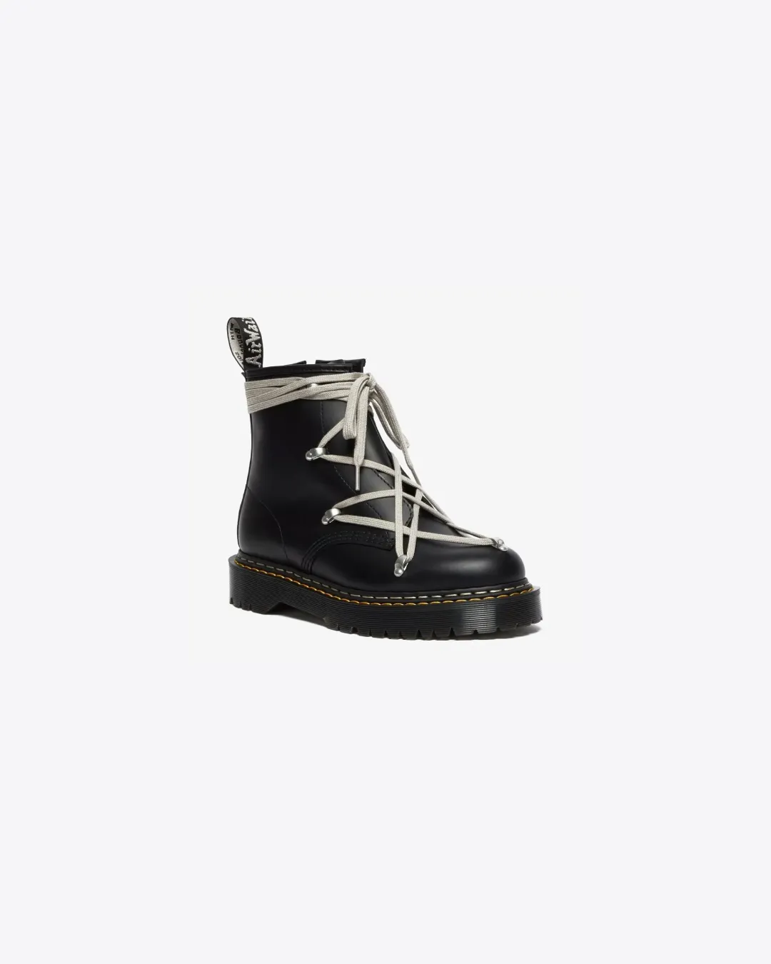 athlete in training backpacking - running shoes Rick Owens x Dr. Martens 1460 Bex DS Pro Boots