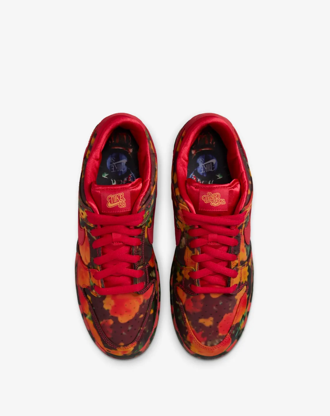Performance Stability Wizard of Oz x Nike Sb Dunk Low ??Poppy Field' Sneakers