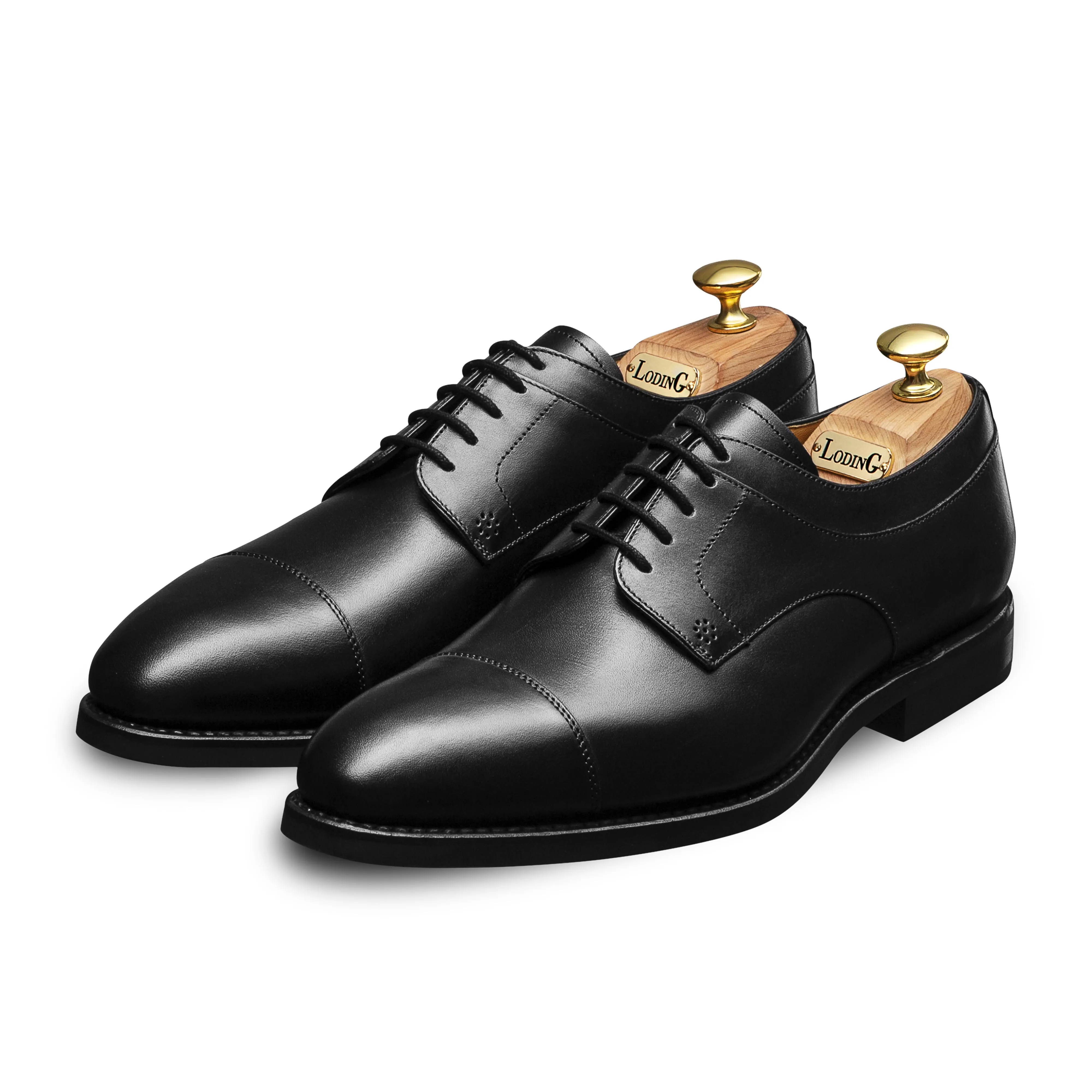 Derby Douets 436 noir Breathable Comfort Fit Stylish Step