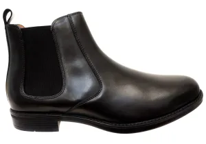 Florsheim Mens EEE Triple Wide Leather Glendale Chelsea Boots Icon Edge