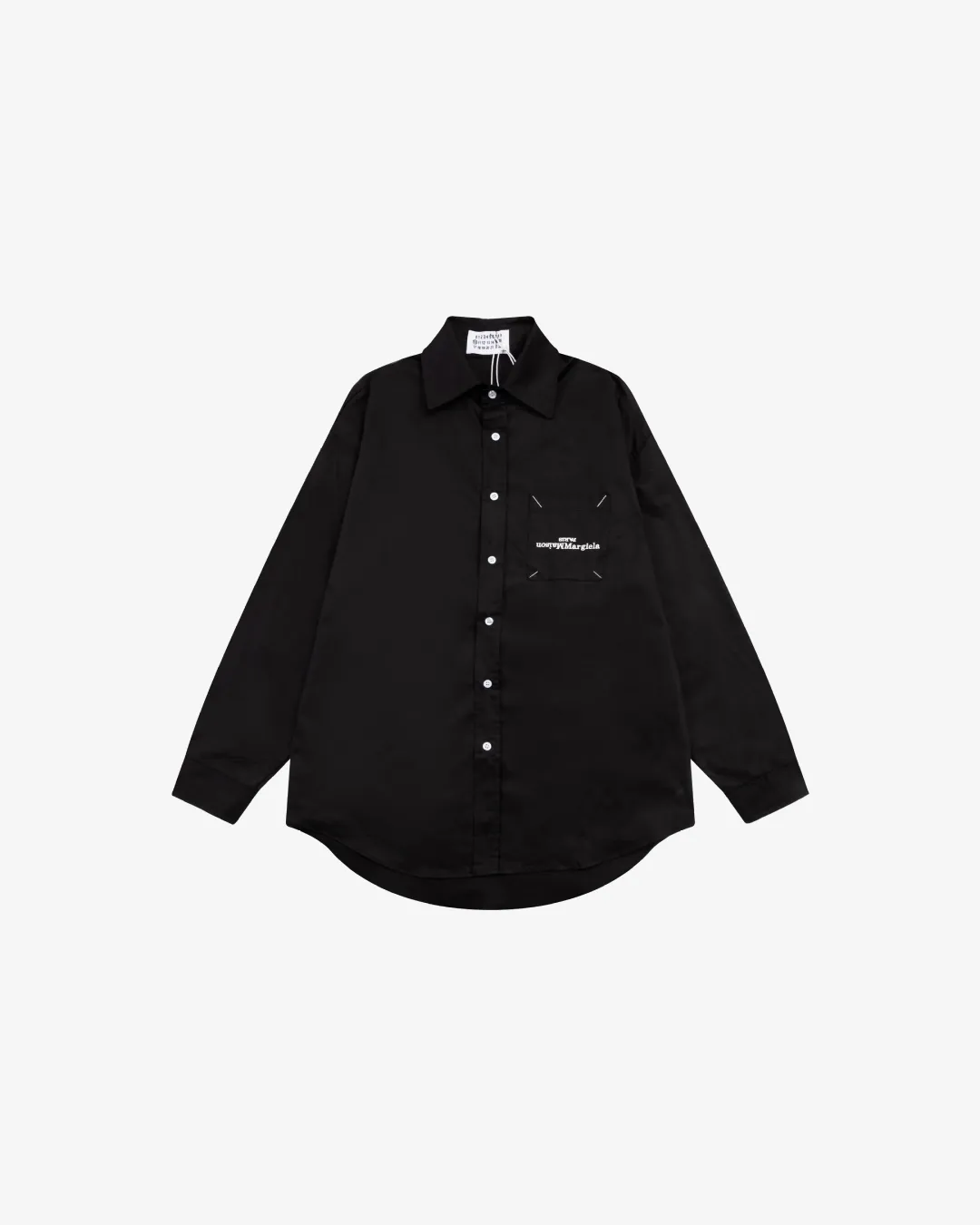 fringe - decorated running option Maison Margiela Printed Oxford Shirt