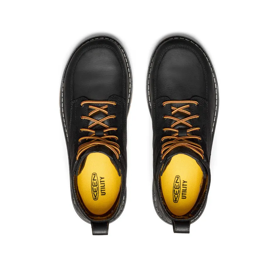 Men's San Jose 6" Waterproof Boot (Aluminum Toe)  |  Black/Gum Gym workout