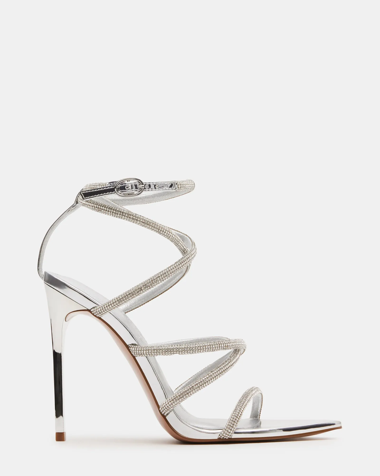 SKY SILVER Minimalist Heels Smart Casual Heels