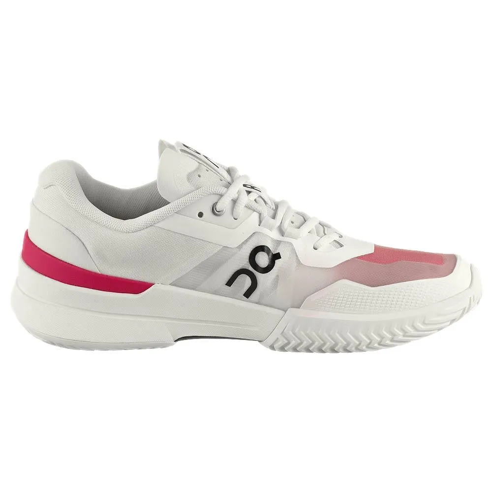 On Men's THE ROGER Pro 2 - White/Pink Designer Look