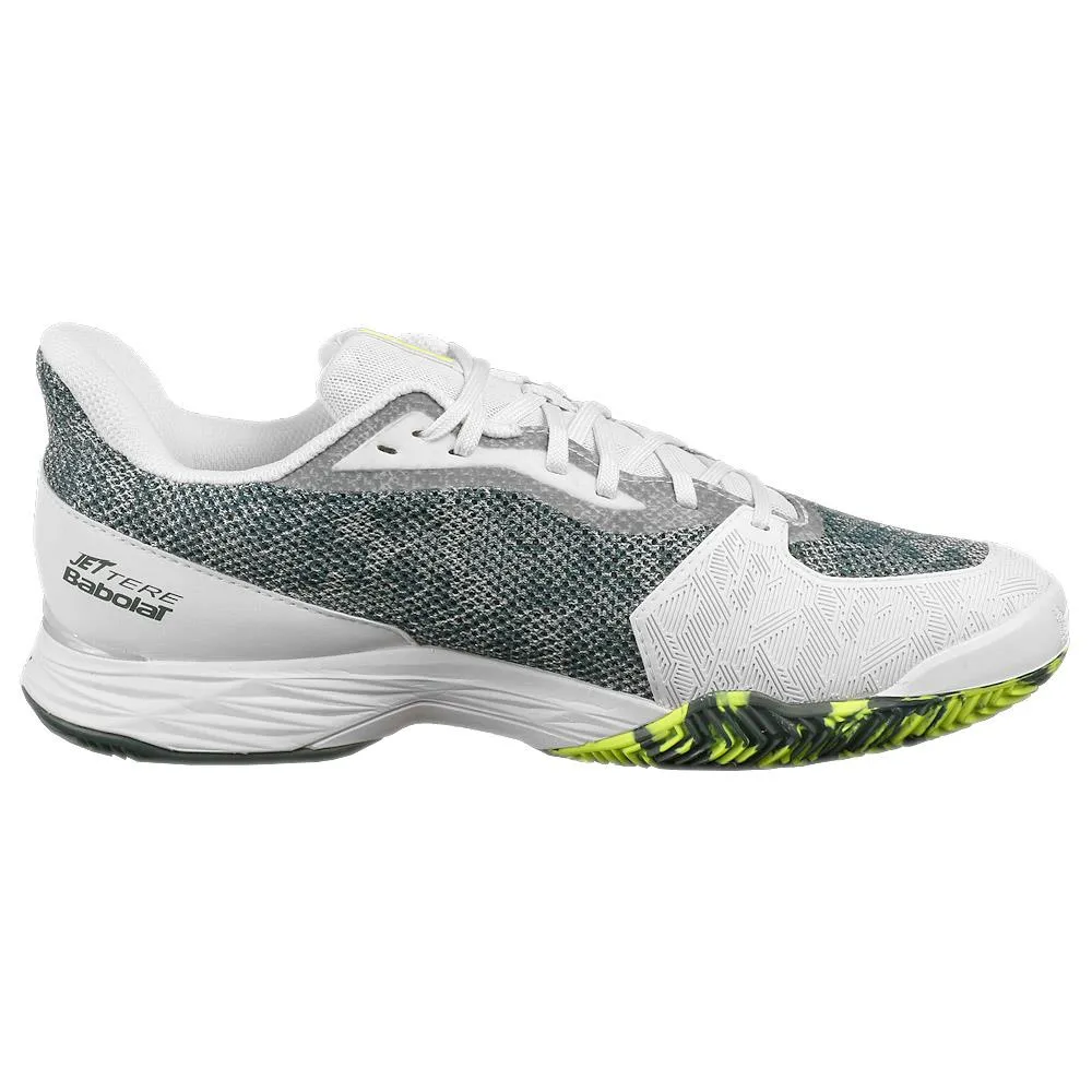 Babolat Men's Jet Tere - Clay - White/Dark Blue All-Season Wear