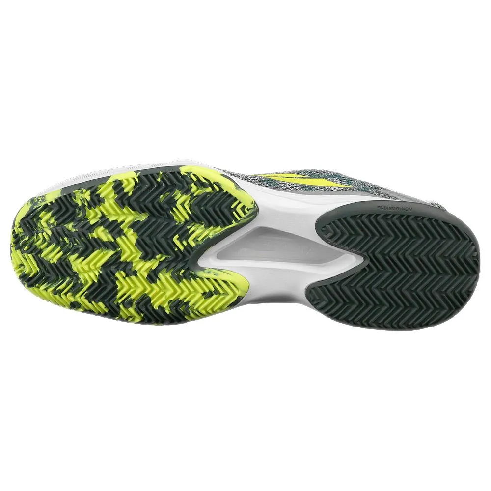 Babolat Men's Jet Tere - Clay - White/Dark Blue Ultimate materials