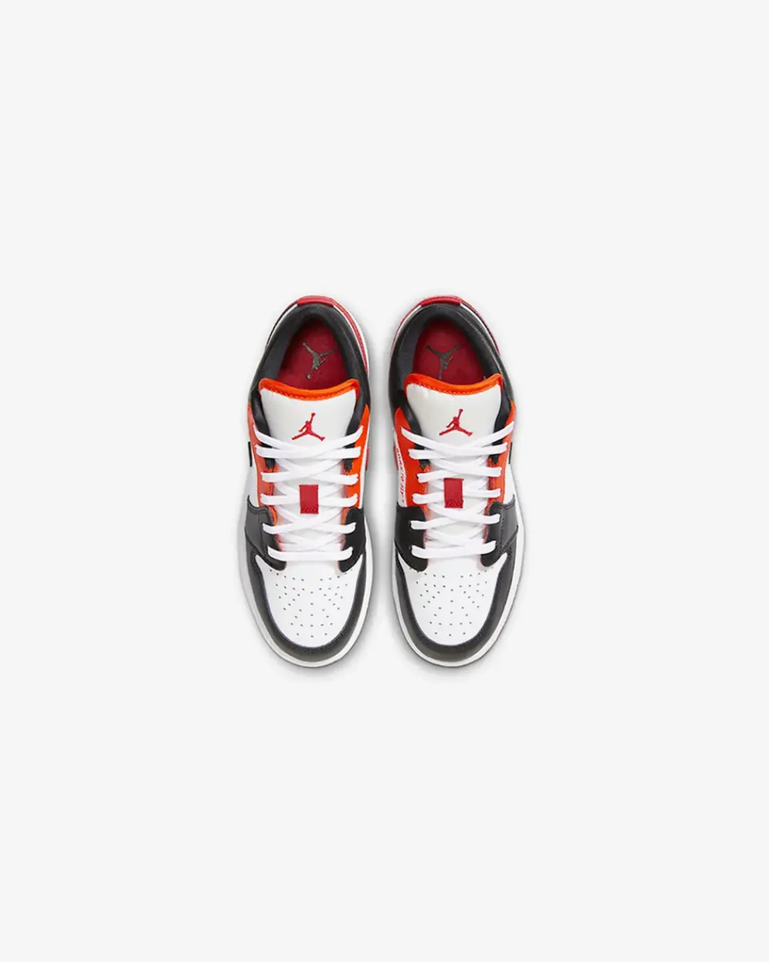 logo - beaded shoes Air jordan 1 low ??flaming swoosh sneakers