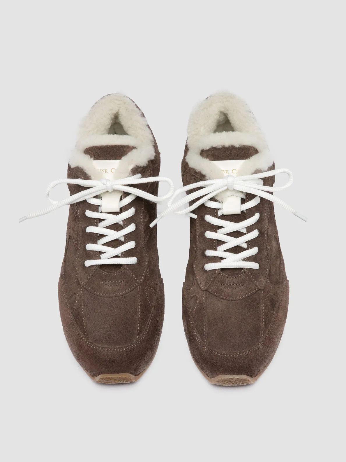 River Trek Quilt Warm AWAY 102 - Taupe Suede Sneakers