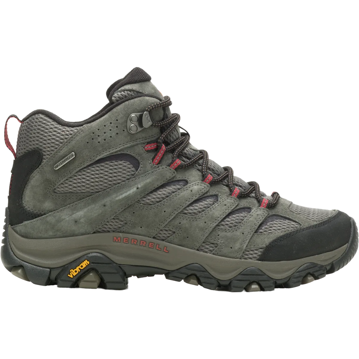 Long Lasting Fit Men's Moab 3 Mid Waterproof - Wide