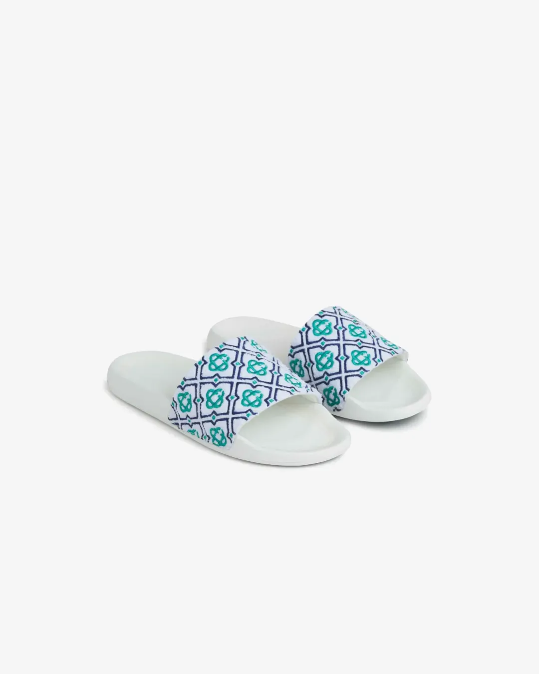 bulky - feature shoes anti - static - property shoes Casablanca Monogram Towelling Slide
