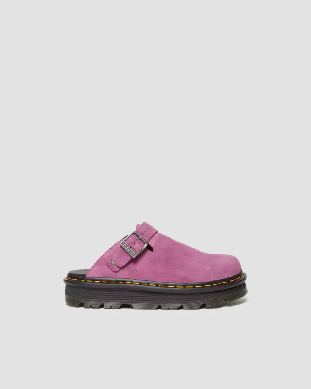 Dr Martens Zebzag Suede Casual Slingback Platform Mules in Pink endurance - training shoes battery - powered