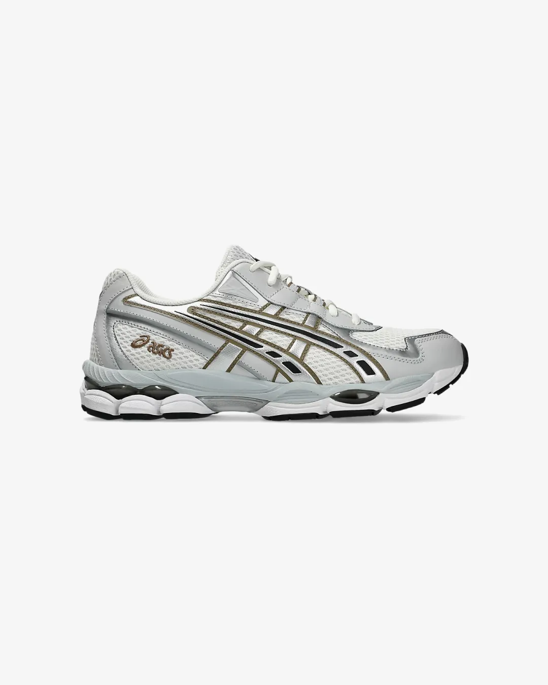 ASICS Gel-NYC 2055 "Cream Pure Silver" Sneakers Molded Insole