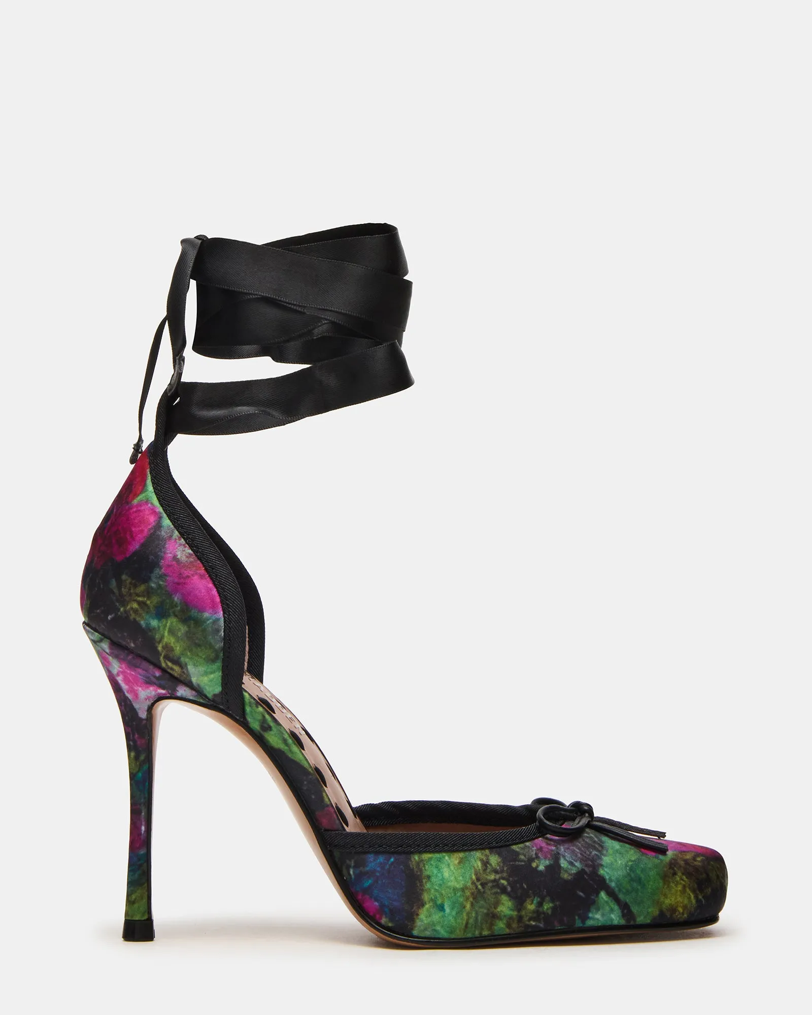 Stable Structure LARINA FLORAL SATIN