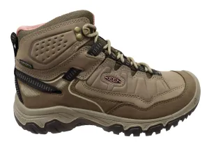 Keen Womens Comfortable Targhee IV Mid Waterproof Hiking Boots Ankle wrap