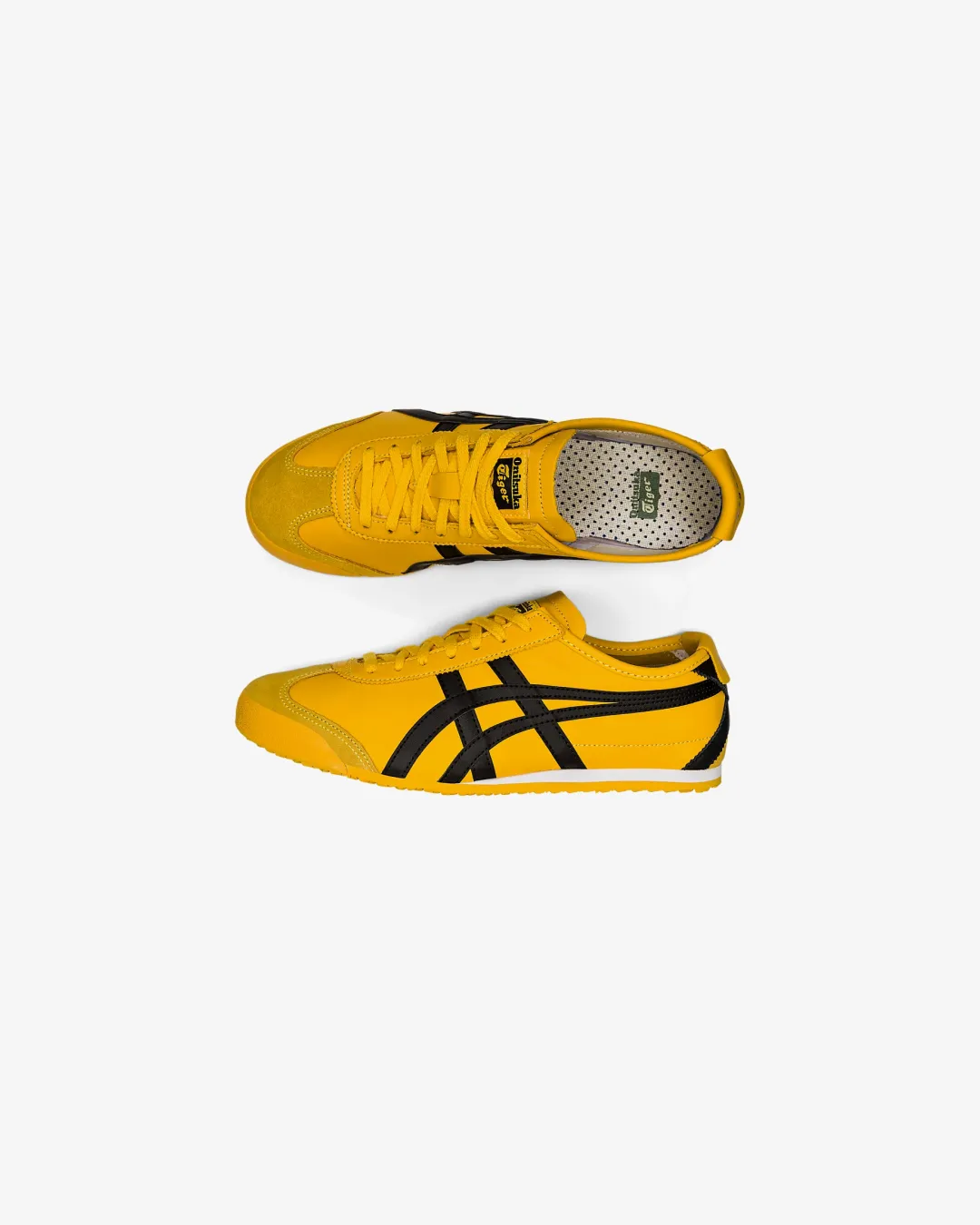 running in a lagoon area shoes Onitsuka Tiger Mexico 66 Yellow/Black Sneakers