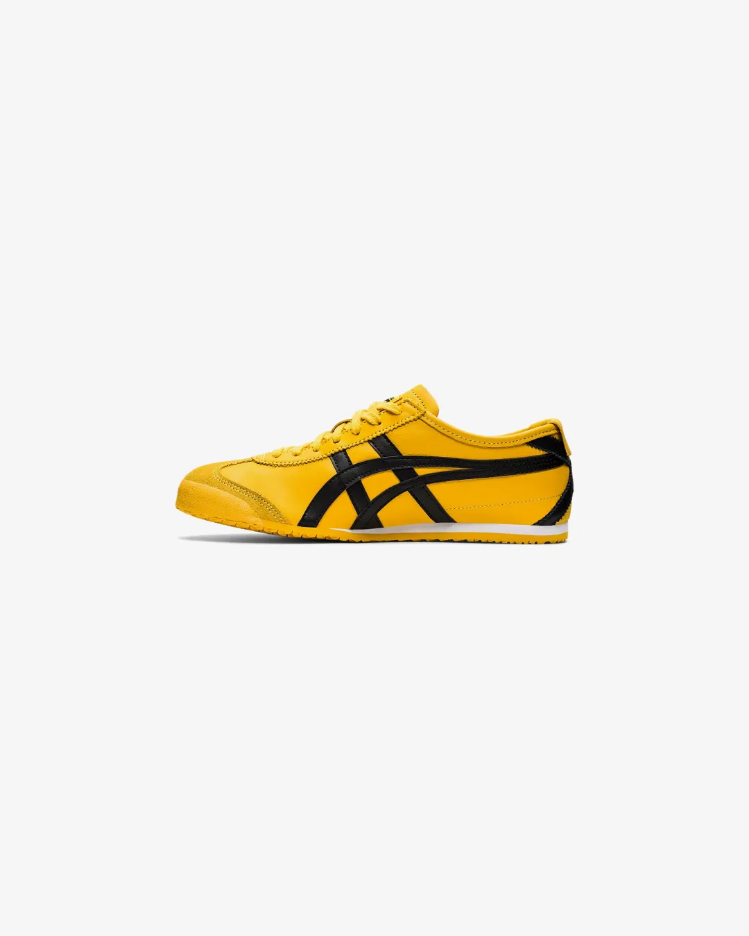 Onitsuka Tiger Mexico 66 Yellow/Black Sneakers high - top treadmill training shoe use