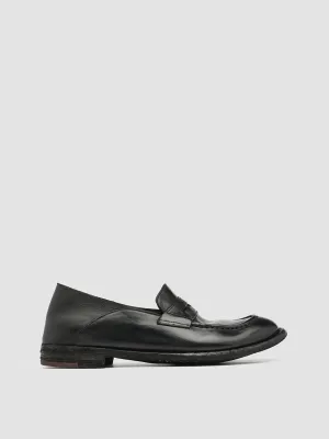 Slip-On Shoes Season Free LEXIKON 516 - Black Leather Loafers
