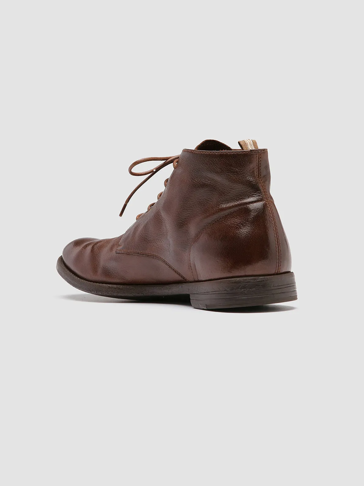 All-Day Support ARC 513 - Brown Leather Ankle Boots