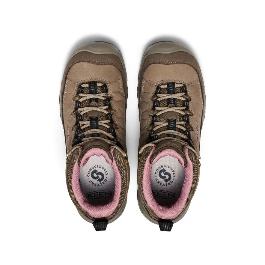 Women's Targhee IV Waterproof Hiking Boot  |  Brindle/Nostalgia Rose Urban Footwear