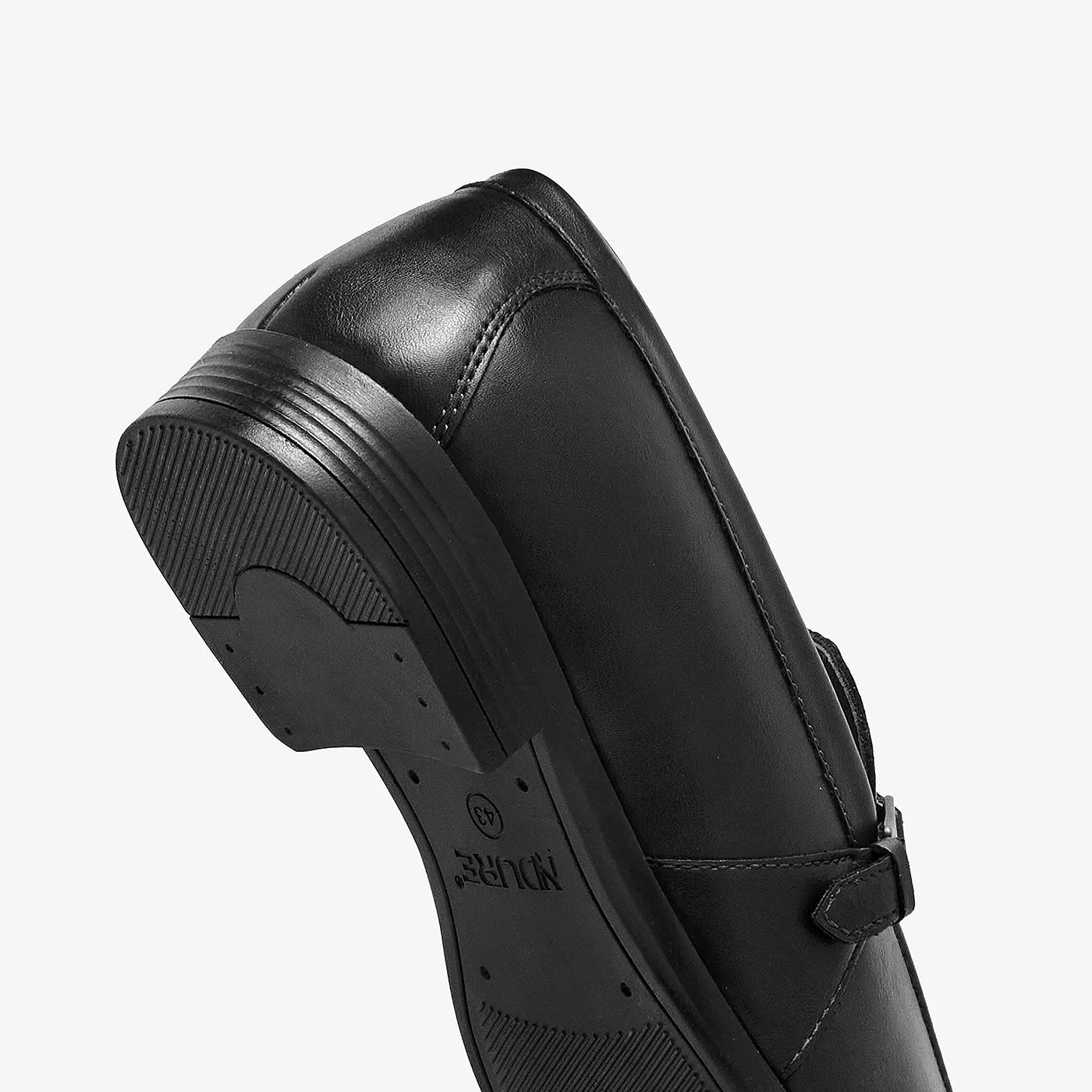 High Quality Leather Men's Round Toed Dress Shoes
