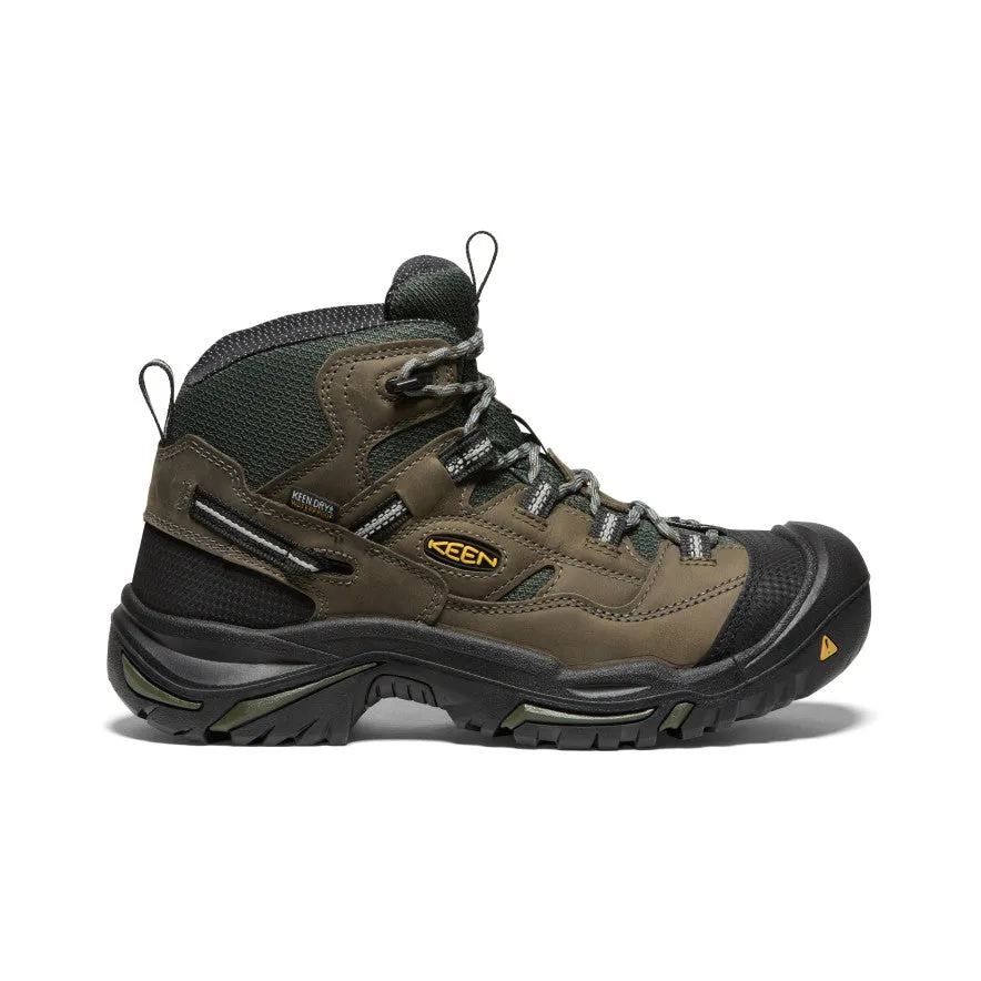 Men's Braddock Waterproof Mid (Steel Toe)  |  Gargoyle/Forest  Night Urban Fit