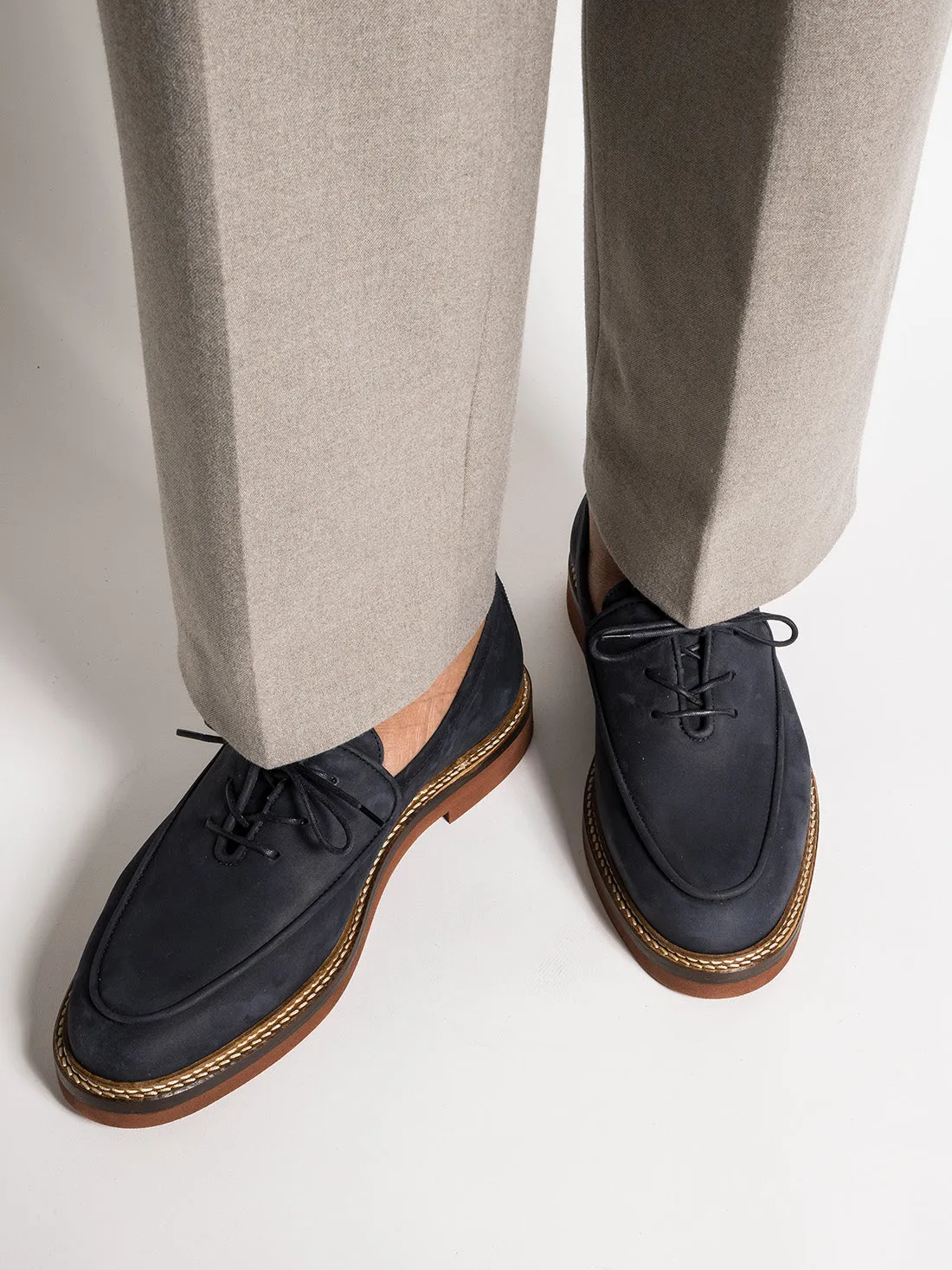 Balanced Step Comfort Quick Pair LUCO NAVY NUBUCK