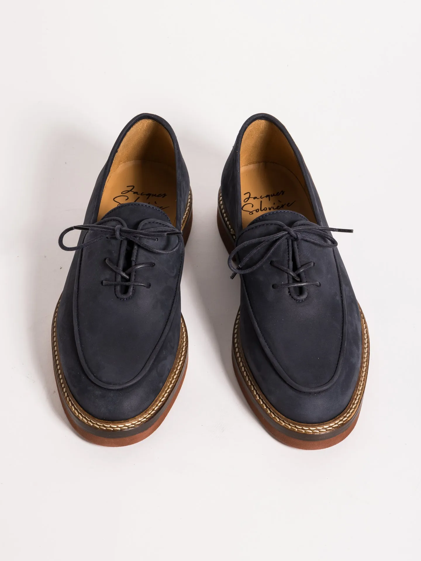 LUCO NAVY NUBUCK Lined Comfort