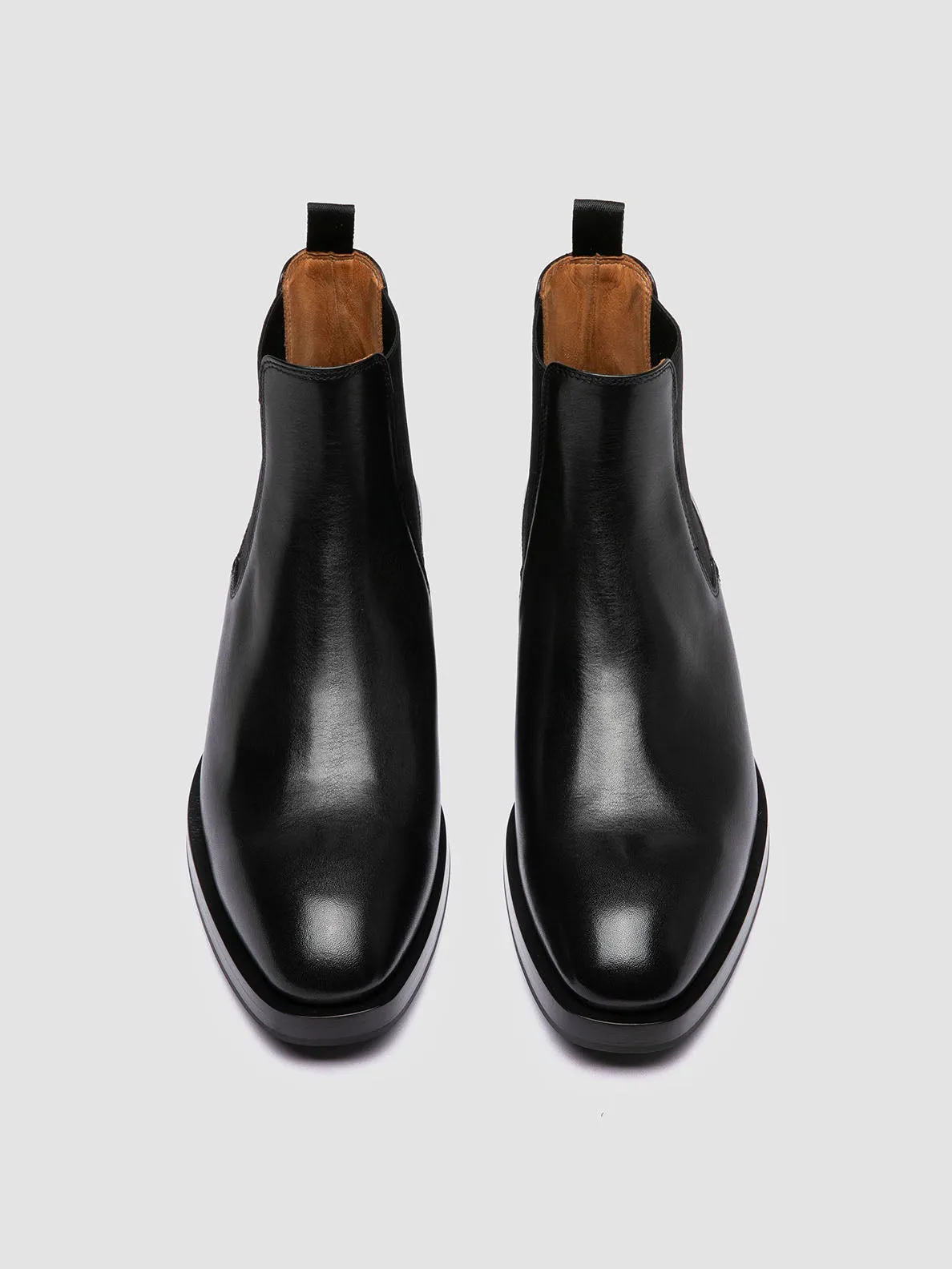ORTEGA 003 - Black Leather Chelsea Boots Essential Fit Outdoor Explorer
