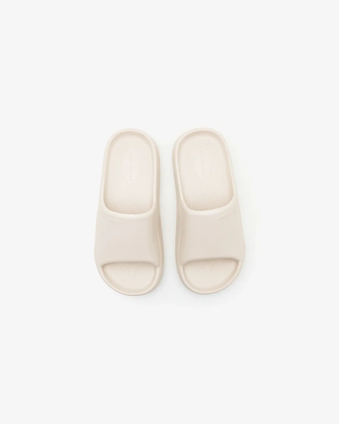 Jack & Jones Slider In Moonbeam Recovery Fit Pronation correction