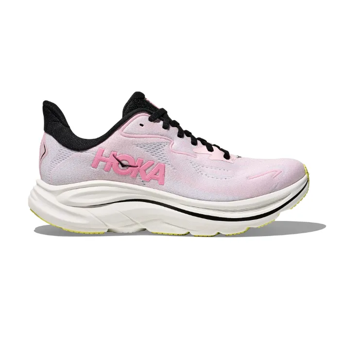 Happiness HOKA Women's Clifton 10 WIDE Carnation/Starlight Glow