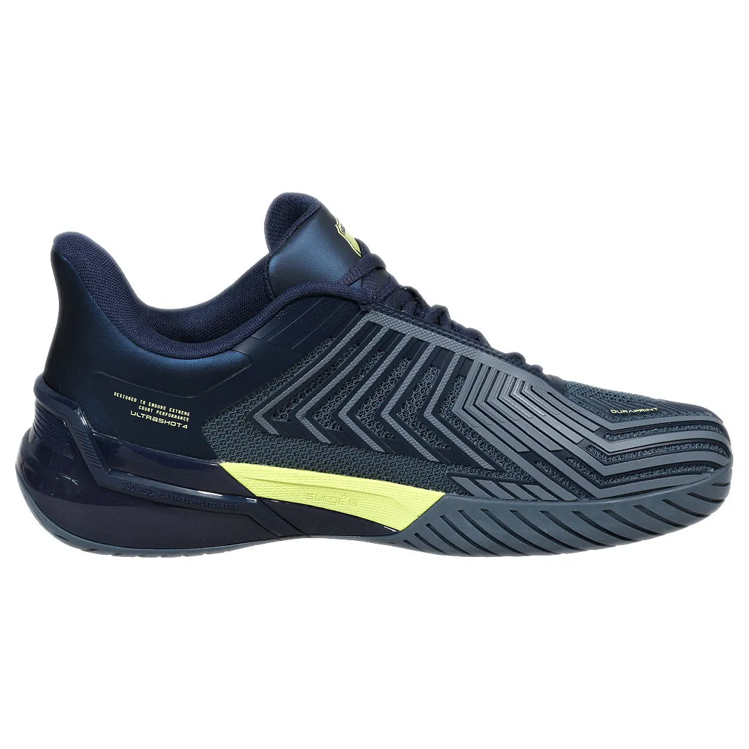 Sports-Friendly K-Swiss Men's Ultrashot 4 - Vintage Indigo/Naval Academy