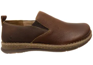 pool shoes runners' speed Born Mens Bryson Leather Comfortable Slip On Shoes