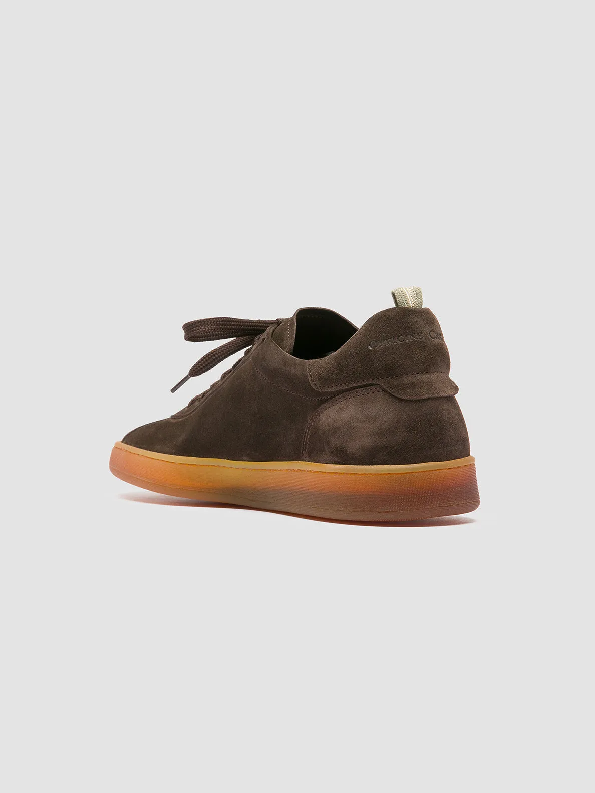 Modern Construction HALO 001 - Brown Suede Sneakers