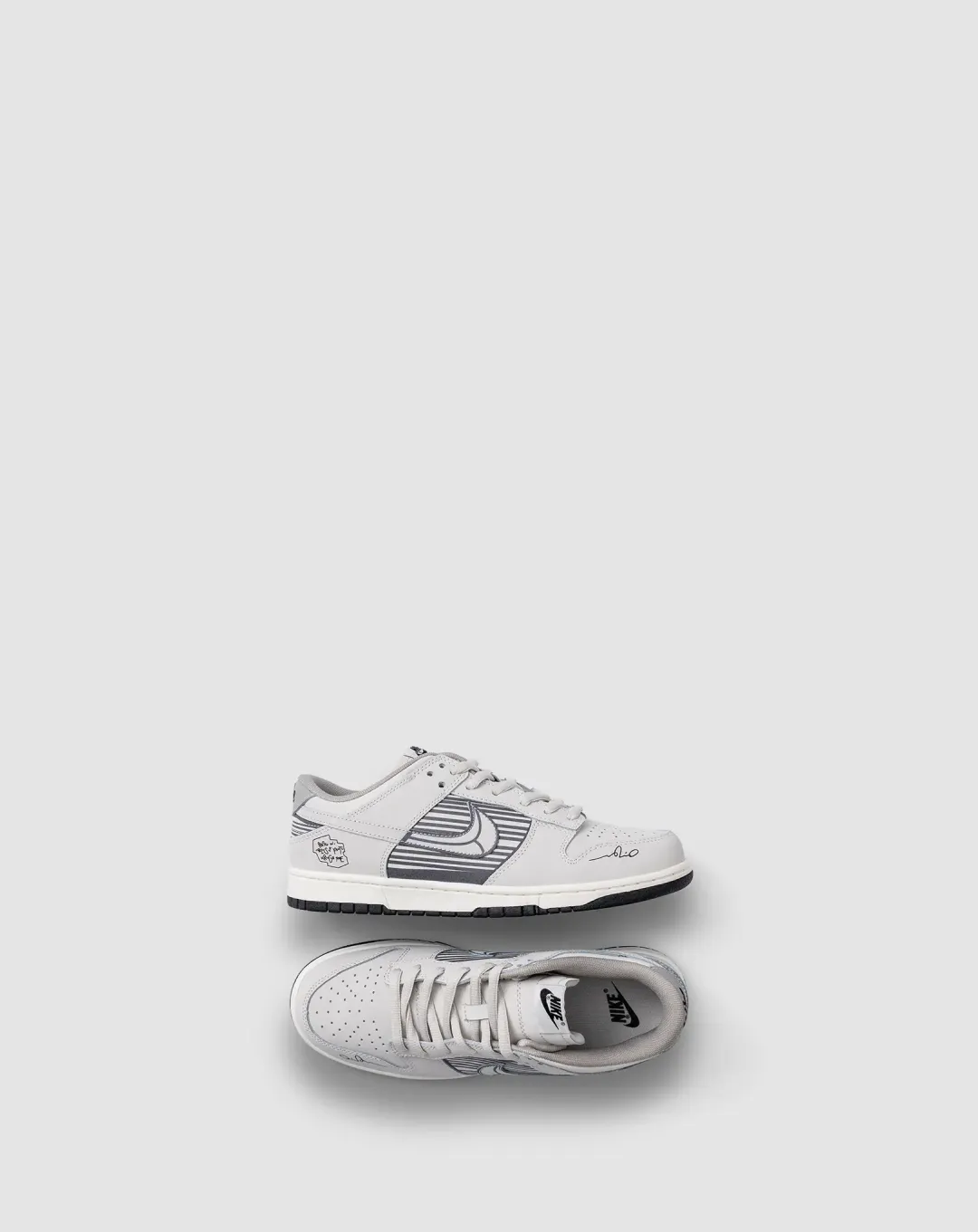 Sun Glow Nike Dunks X Daniel Arsham Sneakers