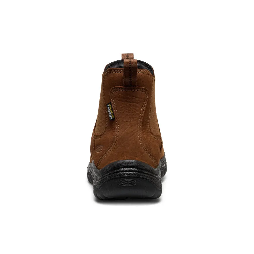 Built Tough Women's Greta II Waterproof Chelsea  |  Bison/Black