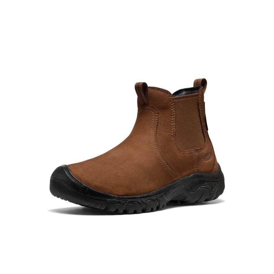 Women's Greta II Waterproof Chelsea  |  Bison/Black Biker