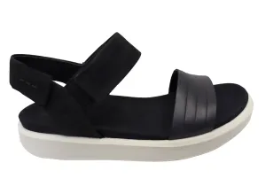 photo shoot ECCO Womens Flowt Comfort Leather Sandals