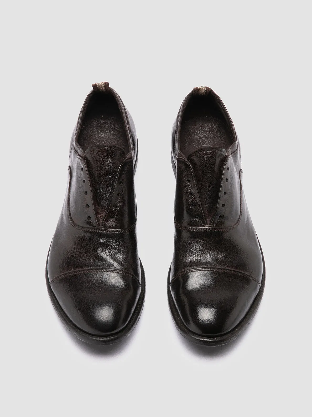 Smart Fit ARC 501 - Brown Leather Oxford Shoes