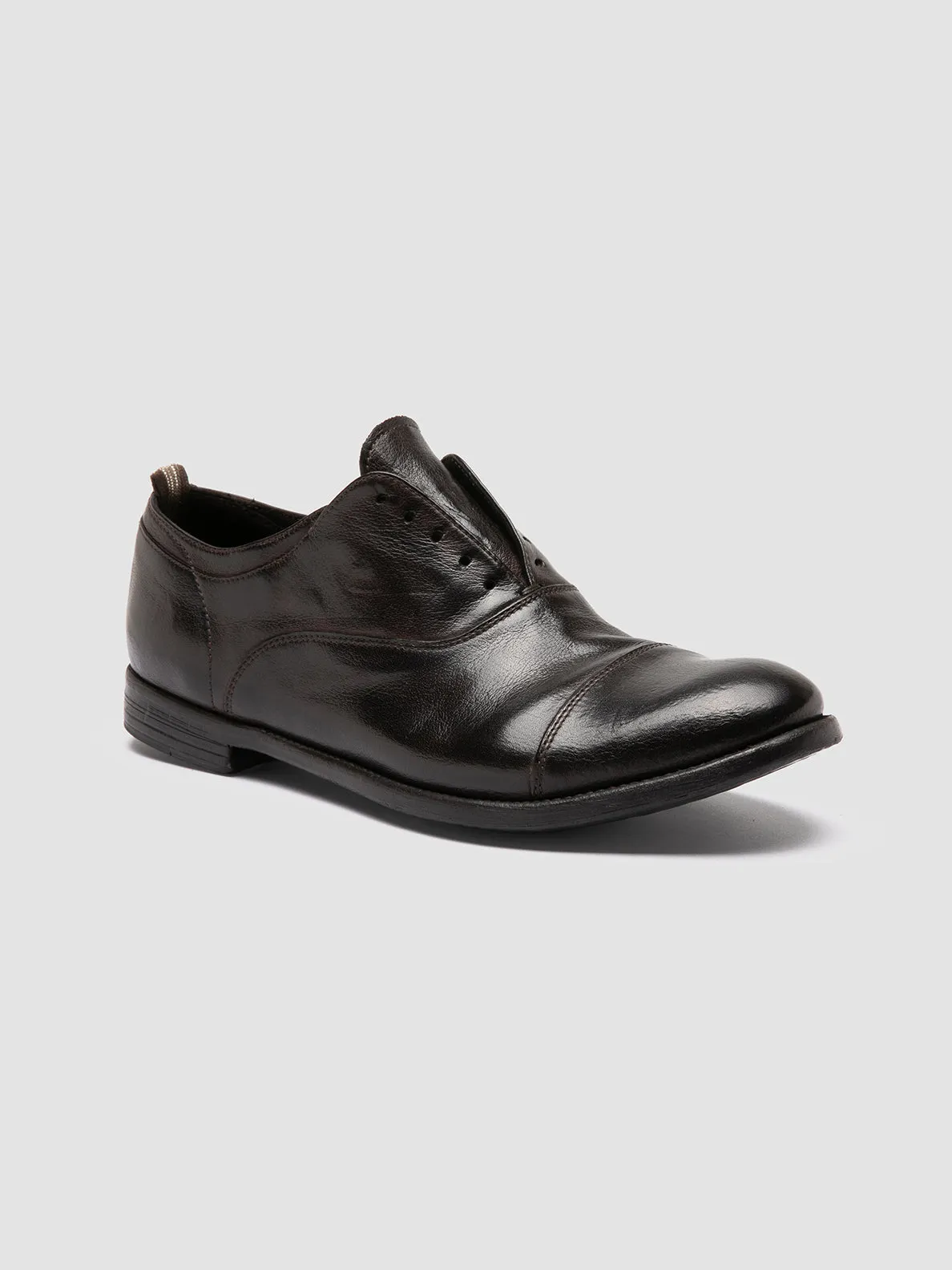 ARC 501 - Brown Leather Oxford Shoes Comfort Step