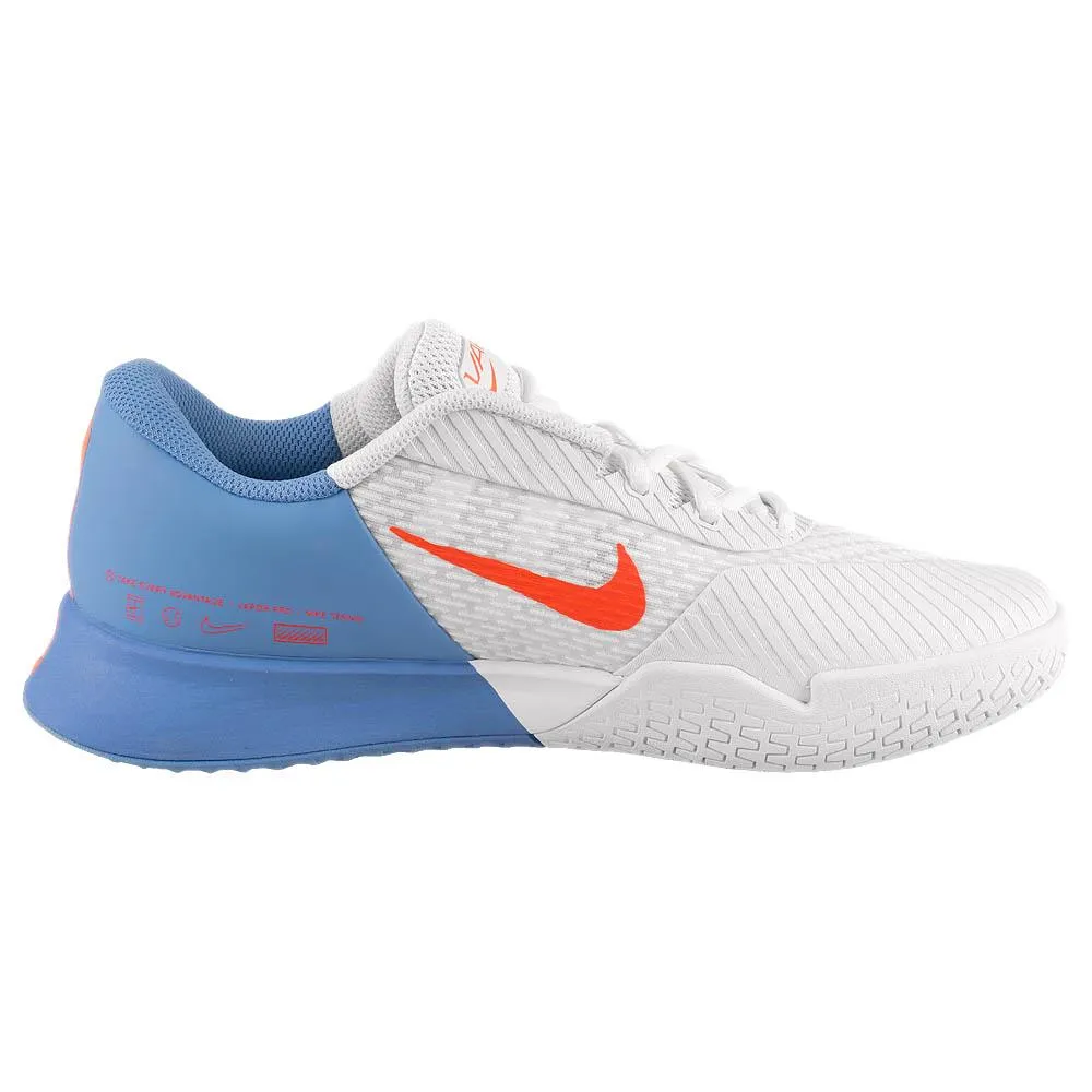 Nike Women's Air Zoom Vapor Pro 2 - White/Royal Pulse Outdoor Style